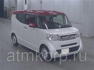 Хэтчбек HONDA N BOX SLASH кузов JF1 X MANY BO INTERIOR COLOR P гв 2014 пробег 46 т.км жемчужный красный